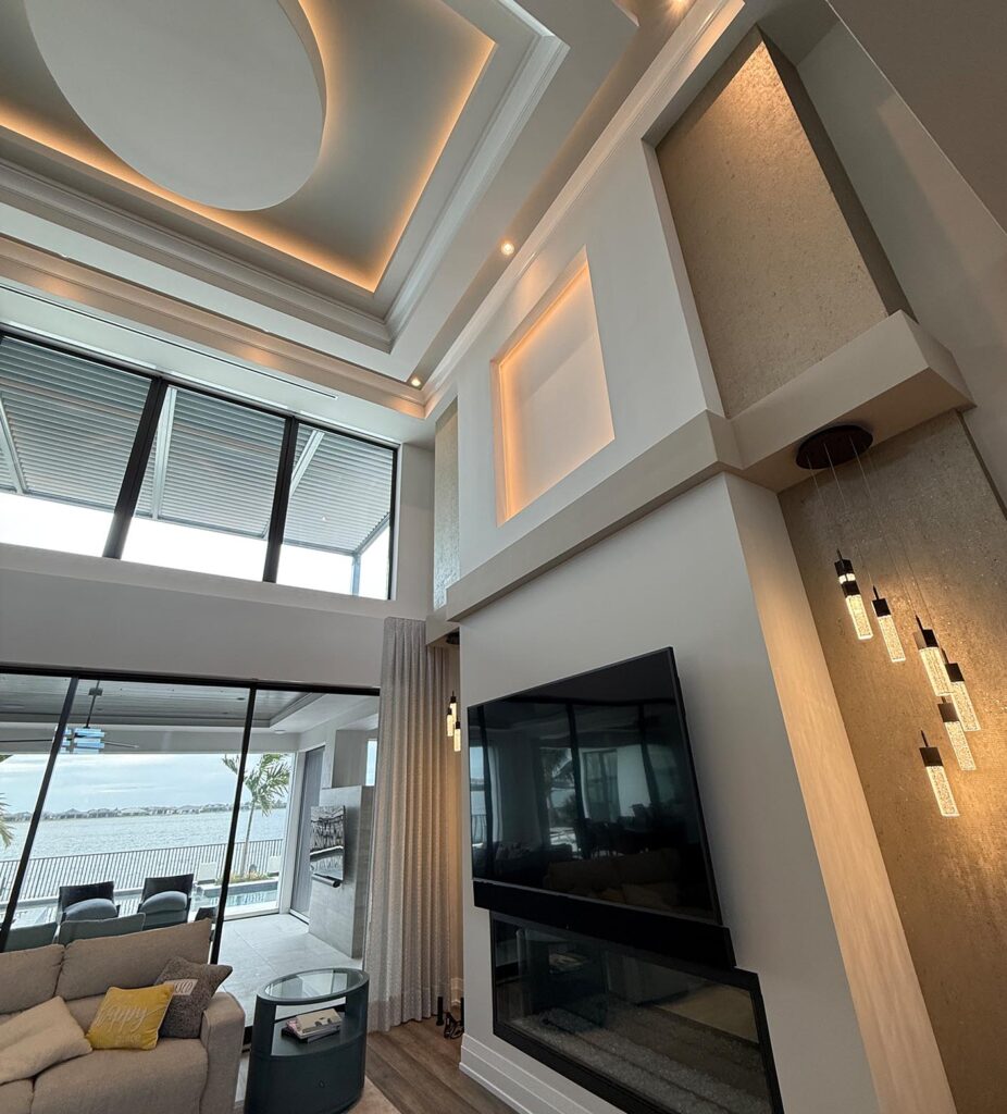 In Home Lutron Lighting Install