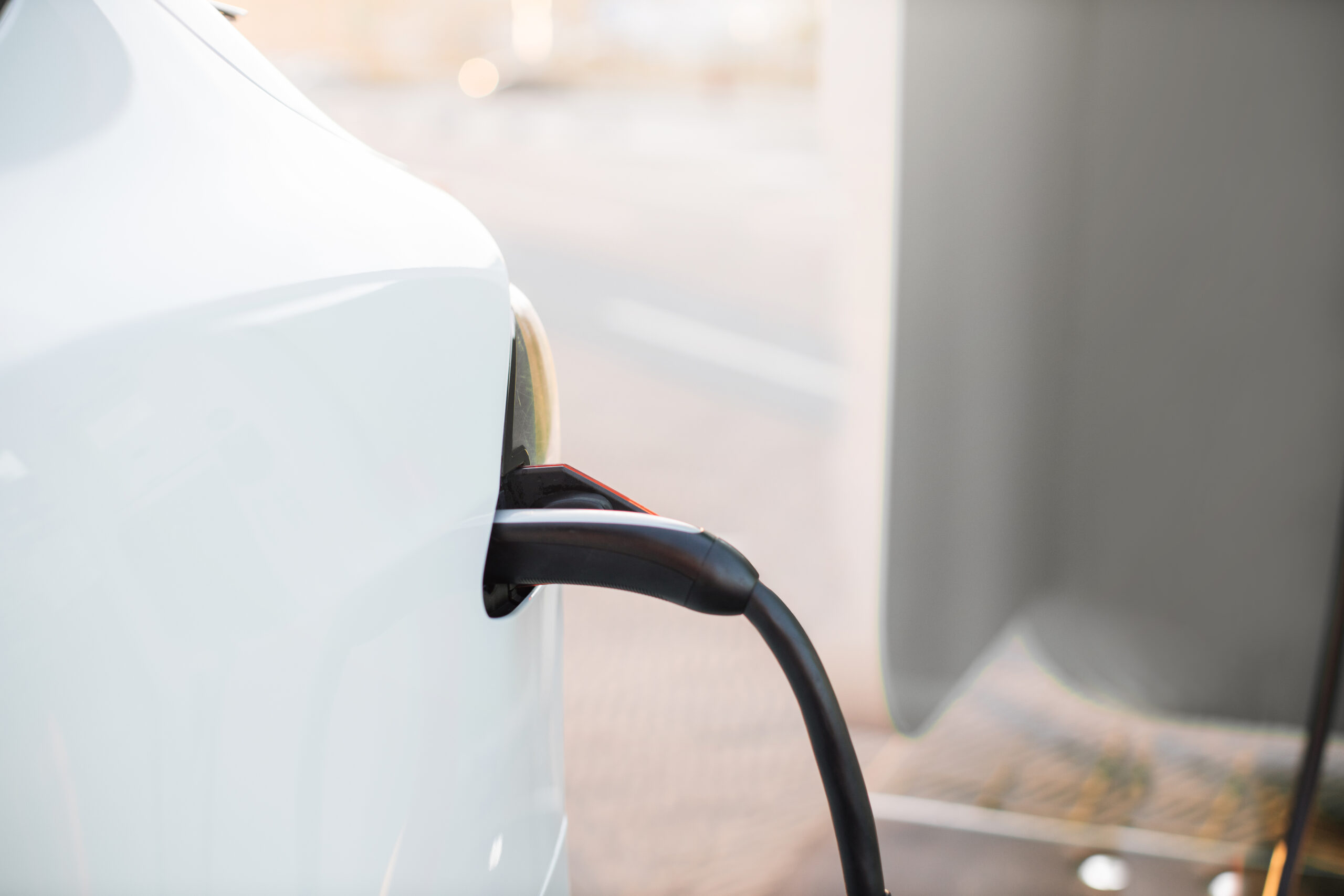 EV Charger Installed In Garage