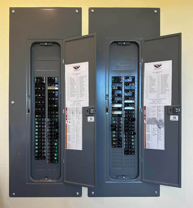 Electrical Panel installed by Mabry Brothers